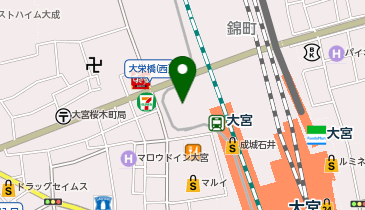 株式会社エフエムナックファイブ 本社の地図画像