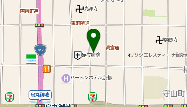 grains de vanille(グランヴァニーユ)の地図画像