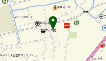 JPCスポーツ教室 大分古国府店の地図画像