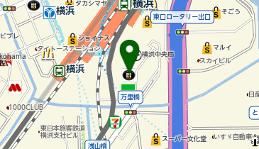 着物レンタルあき 横浜店の地図画像