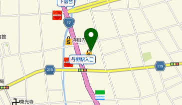 パステル21 西友与野店の地図画像