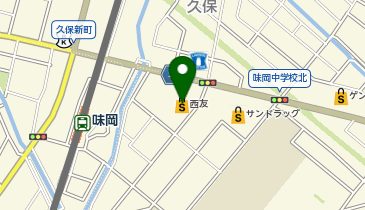 株式会社ソフト・ピア 西友味岡店の地図画像
