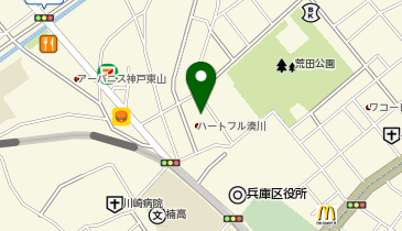 わらびもち館 本家 治五郎 湊川店の地図画像