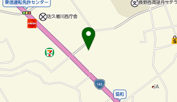 京屋クリーニング 西友望月店の地図画像