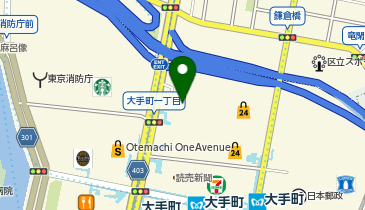 ソニ-生命保険 株式会社の地図画像