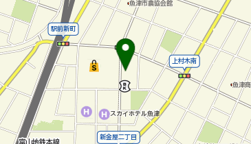 ハリカ 魚津店の地図画像