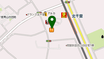 LAVA(ラヴァ) 北千里店の地図画像