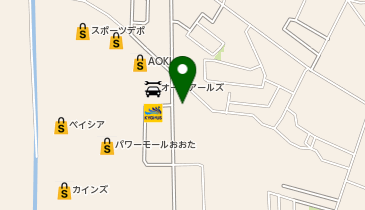 スパゲッティーのパンチョ 太田店の地図画像