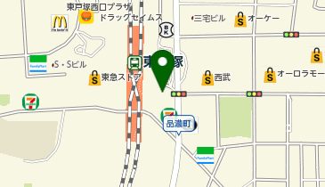 トモズ 東戸塚店の地図画像