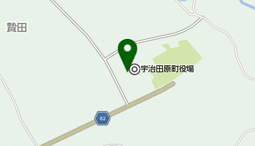 宇治田原町役場の地図画像