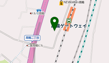 ミズノショップ ニュウマン高輪の地図画像