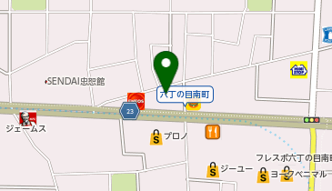 西尾レントオール株式会社 配管機器仙台営業所の地図画像