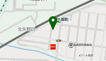 西尾レントオール株式会社 福島営業所の地図画像