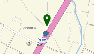 西尾レントオール株式会社 宇都宮営業所の地図画像