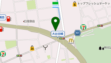西尾レントオール株式会社 足立営業所の地図画像