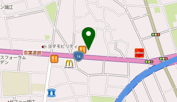 西尾レントオール株式会社 江戸川営業所の地図画像