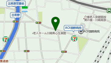 西尾レントオール株式会社 川崎南営業所の地図画像