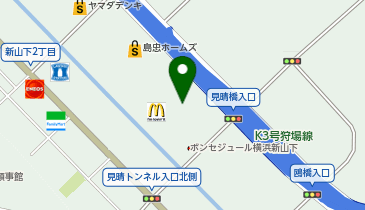 西尾レントオール株式会社 横浜営業所の地図画像