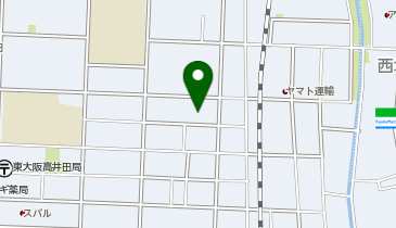 西尾レントオール株式会社 大阪便利センターの地図画像