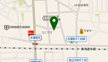 西尾レントオール株式会社 尼崎営業所の地図画像