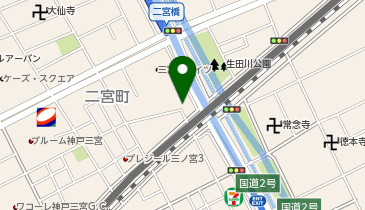 西尾レントオール株式会社 RA神戸営業所の地図画像