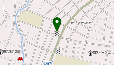 横浜銀行 弘明寺支店の地図画像