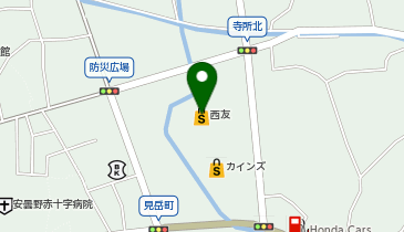 &Flos(フルールあずさアンドフロス)の地図画像