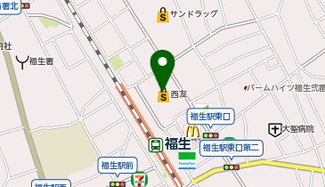 クラフトハートトーカイ 西友福生店の地図画像