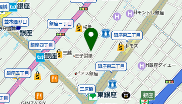 キレイサローネ 銀座店の地図画像