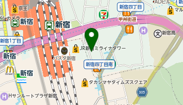 BOUL'ANGE(ブール アンジュ) 新宿4丁目店の地図画像