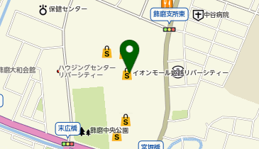 LOCUST(ローカスト) イオンモール姫路リバーシティ店の地図画像