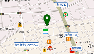 吉田パンの地図画像