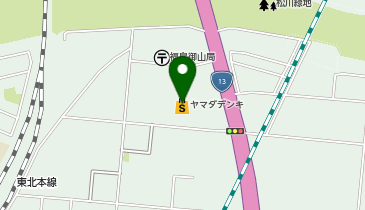 ヤマダホームズ 福島店の地図画像