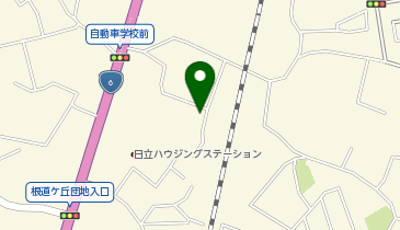 ヤマダホームズ 日立展示場の地図画像