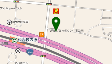 ヤマダホームズ 千葉ニュータウン展示場の地図画像