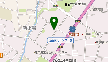 ヤマダホームズ 江戸川展示場の地図画像