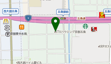 ヤマダホームズ 五条展示場の地図画像