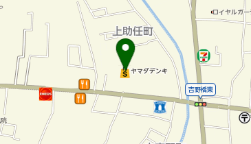 ヤマダホームズ 徳島店の地図画像
