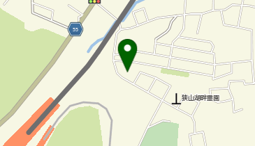 狭山湖畔霊園の地図画像