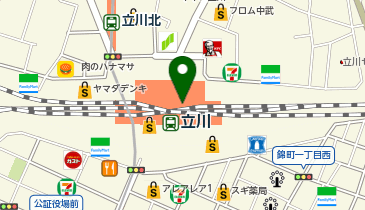 ニールズヤード レメディーズ ルミネ立川店の地図画像