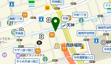 FILA(フィラ) 福岡パルコ店の地図画像