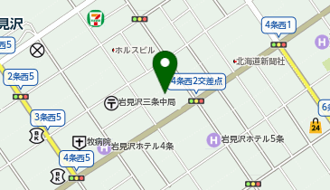 プリン専門店アンデリス であえーる岩見沢店の地図画像