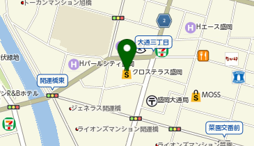 ヤマハ音楽教室・ヤマハ英語教室・ヤマハ大人の音楽レッスン クロステラス盛岡店の地図画像