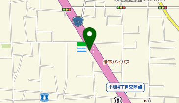 ガルウィング 松山店の地図画像