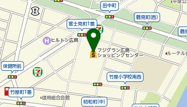 ジャイカ フジグラン広島店の地図画像