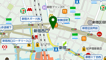 スポーツデポフラッグシップストア 新宿店の地図画像