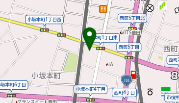 ユニスマイル薬局 こざかほんまち店の地図画像