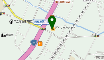 デイリーカナート はやし富木店の地図画像