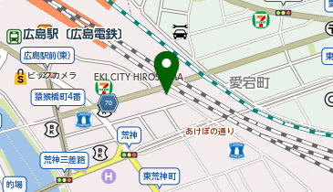銀だこハイボール酒場 広島カープロード店の地図画像