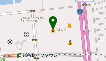 FREDY & GLOSTER(フレディ アンド グロスター) イオンレイクタウン店の地図画像
